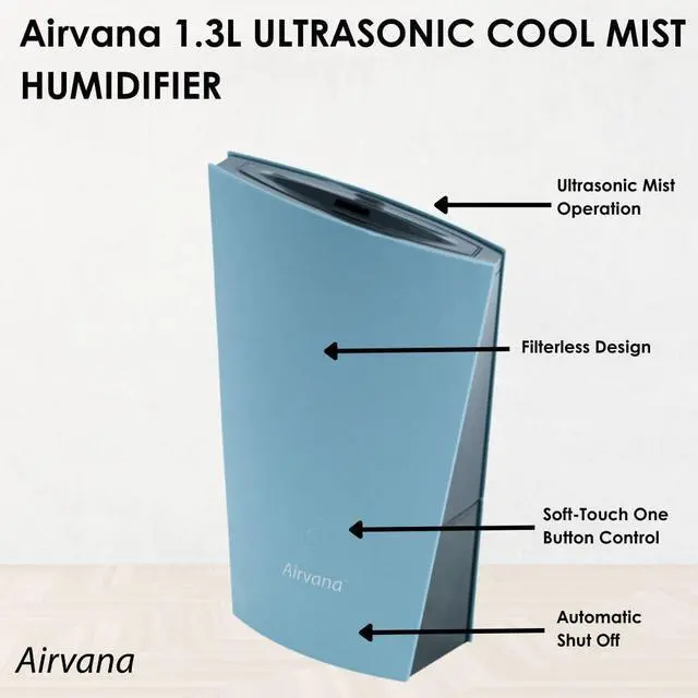 Alt view image 3 of 6 - AV450HUM 1.3L Ultrasonic Cool Mist Humidifier