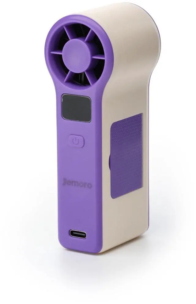 Main image of GF8 Powerful Handheld Fan with HD Makeup Mirror,13,000 RPM High-Speed Personal Fan,5 Gears Turbo Airflow for Makeup,Skincare,Travel&Desk,Portable Small Eyelash Fan&Electronics Duster (PURPLE)