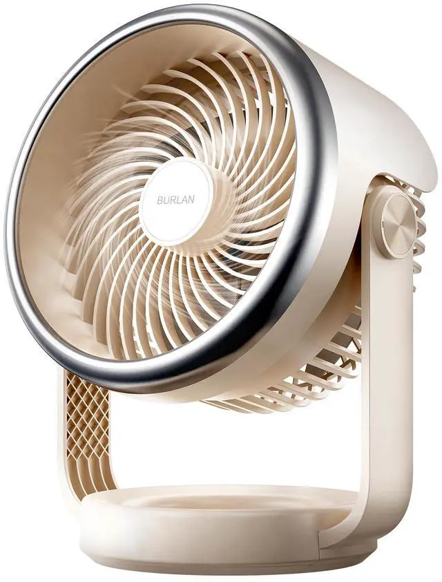 Main image of Quiet Desk Fan for Bedroom, Battery Powered Personal Fan Portable