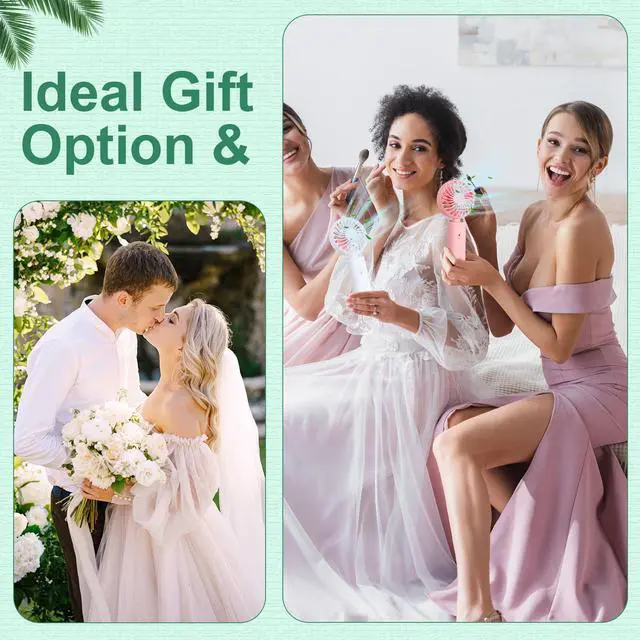 Alt view image 5 of 7 - 36 Pcs Mini Handheld Fans Bulk, 180° Foldable Portable Personal Fans, Small Desk Fan for Wedding Guests, Summer Party Favors, Beach Outdoor Events, Classroom Gifts (Multicolor)