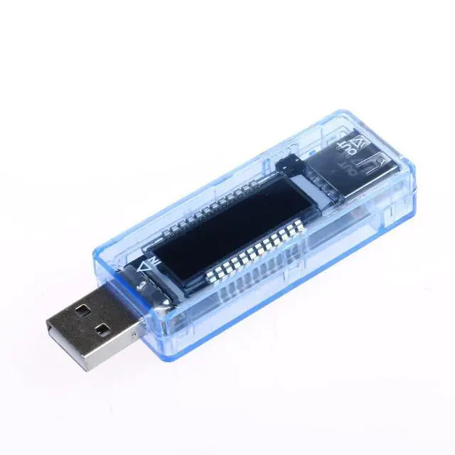 Alt view image 2 of 5 - 2Pcs LCD USB Voltage Ampere Meter Power Capacity Tester Meter Mobile Power Test KWS-V20 Tester Power Bank Battery Capacity Tester