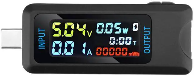 Main image of Type-C Tester Multi-Functional Digital Meter DC 4.5-36V 0-8A Current Voltage Meter Power Capacity Tester Supports Multiple Fast Charging Protocols