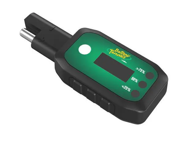 Alt view image 2 of 7 - Voltage Indicator for Easy-to-Use Accurate 12V Battery Testing - Easily Track 12V Battery Voltage Using LCD Display with LED Charge Indicator - 081-0157