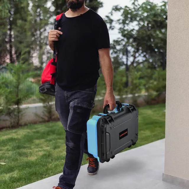 Alt view image 6 of 7 - Travel Hard Carrying Case for Switch 2: Deluxe Travel Cases, All In One Carrying Case for Nintendo Switch 2 Console, Pro Controller X 2, Dock, Joy-Con Grip, Power Adapter, 22 Games & Other Accessories