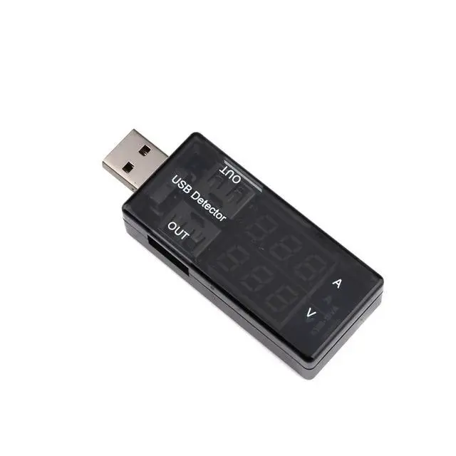 Alt view image 4 of 7 - USB Tester USB Meter Tester Voltage Current Tester USB Battery Checker USB A Voltage Current Voltmeter Amp Volt Ammeter Detector USB Mobile Tester USB Cable Charger Detector LED Display