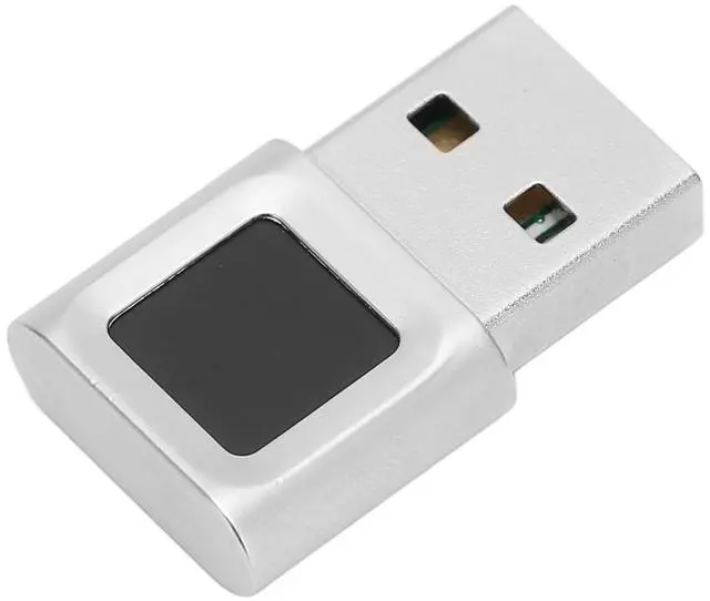 Main image of USB Fingerprint Reader for Hello, Portable Security Key Biometric Fingerprint Scanner 0.5 Seconds 360 Degree Detection, for 10/11 32/64 Bits