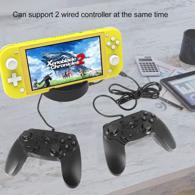 Alt view image 6 of 7 - Charging Dock for Nintendo Switch Lite, Charging Station with 2 USB Ports Compatible with Wired Controllers