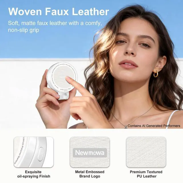 Alt view image 2 of 7 - Magnetic Selfie Light, Extendable Phone Ring Light with Mirror