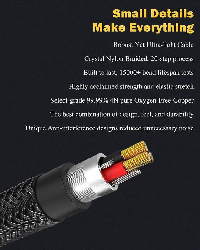 Alt view image 7 of 7 - Headphone Mic Splitter, 3.5mm TRRS Splitter with Separate Headphone and Mic Jack, 3.5mm Combo Audio Adapter 2 Female to 1 Male Compatible to Xbox One Smartphone PC Tablet Ps4 Gaming-10 inch
