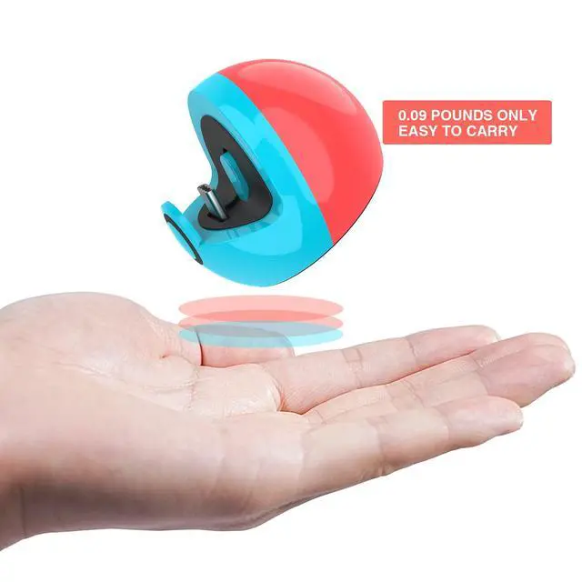 Alt view image 5 of 7 - Switch Charging Dock for Nintendo Switch/Lite/OLED,Portable Carrying Charging Station with Classic Colors Neon Blue & Neon Red
