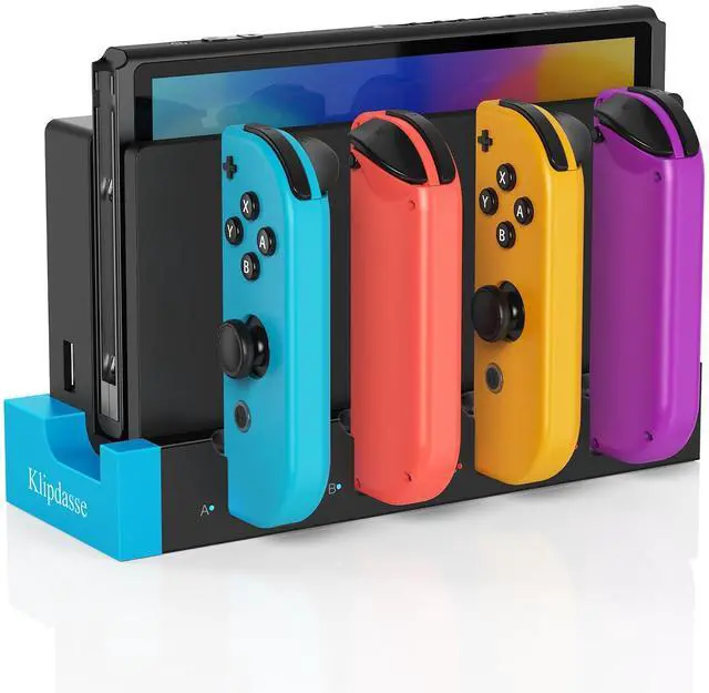 Main image of Charger Dock Compatible with Nintendo Switch 1/OLED for 4 Joy-Con