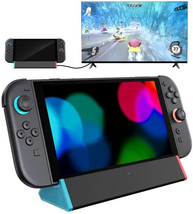 Main image of for Nintendo Switch 2 Dock Station, Portable TV Docking Station Replacement with 4K@120Hz HDMI Adapter/2 USB Port/Type C Port for Nintendo Switch 2 ONLY