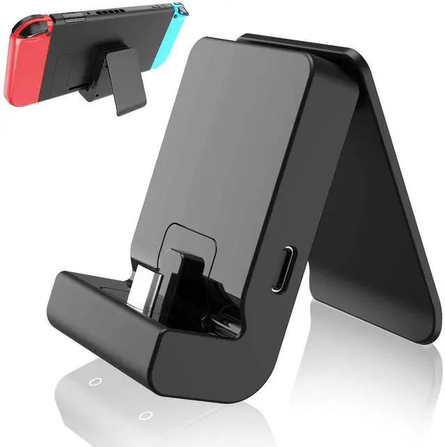 Main image of Switch Stand for Nintendo,Charging Dock for Switch 2 / Lite/OLED, Portable Adjustable Charging Stand for Nintendo with USB Type C Charger Port(Black)