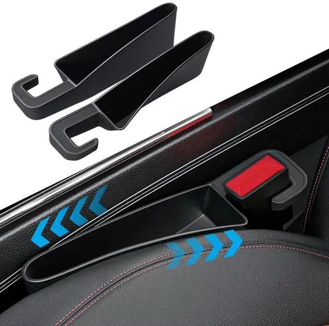 Main image of 2 Pack Car Seat Gap Filler Organizer Universal Car Gap Seat Filler for Cars & SUVsSpace-Saving Car Organizer Storage BoxPrevents Item DropsCar Seat Gap Filler for Clutter-Free Interior