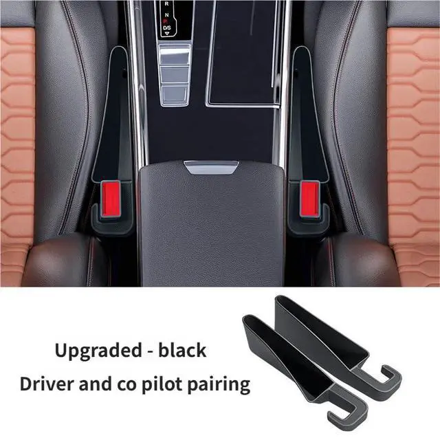 Alt view image 6 of 7 - 2 Pack Car Seat Gap Filler Organizer Universal Car Gap Seat Filler for Cars & SUVsSpace-Saving Car Organizer Storage BoxPrevents Item DropsCar Seat Gap Filler for Clutter-Free Interior