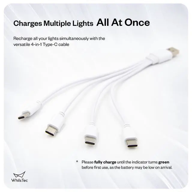 Alt view image 4 of 6 - Motion Sensor Night Lights 4 Pack Rechargeable Magnetic LED Sconces for Bedroom, Hallway & Picture Lighting + 4-in-1 Charging Cable (Oak Yellow)