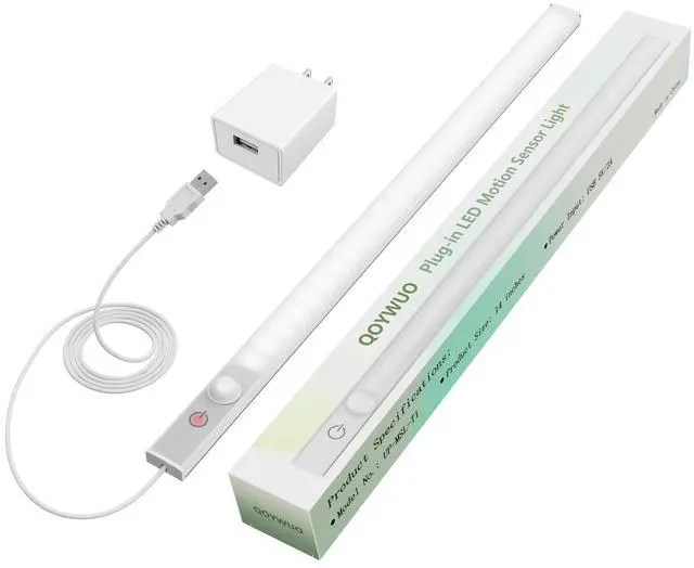 Main image of USB Plug-in Motion Sensor Light, ON/Night/Day Modes, Bright&Dimmable