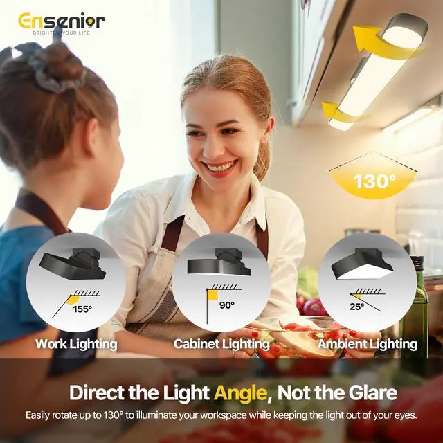 Alt view image 7 of 7 - 4W Motion Sensor Rechargeable Light Bar, Closet Lights