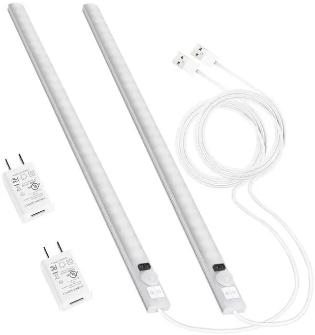 Main image of Touchless LED Motion Sensor Under Cabinet Lighting, USB Plug-in