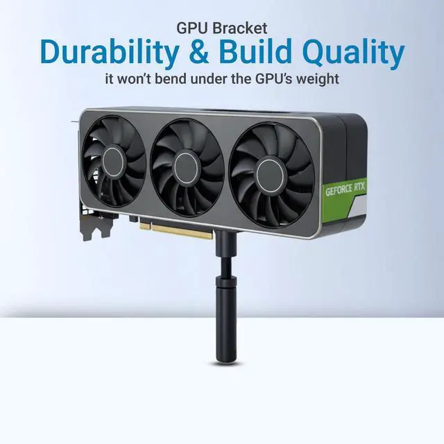 Alt view image 6 of 7 - GPU Support Bracket Stand, Anti Sag Brace for Graphics Card Holder