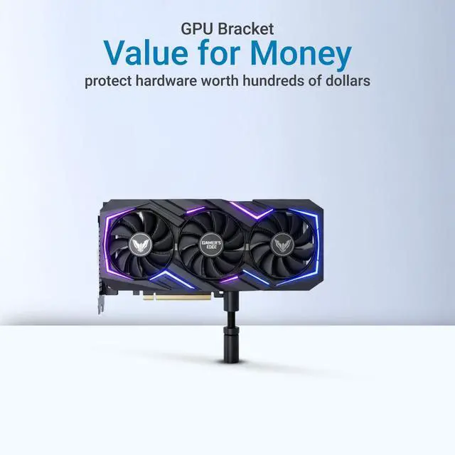 Alt view image 7 of 7 - GPU Support Bracket Stand, Anti Sag Brace for Graphics Card Holder