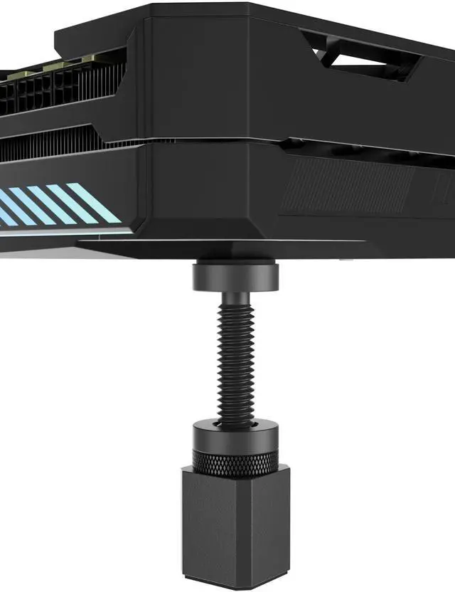 Main image of Graphics Card GPU Brace Support, Video Card Sag Holder Bracket, GPU Stand,Black,GH50K (28-50mm /1.1-1.97in)
