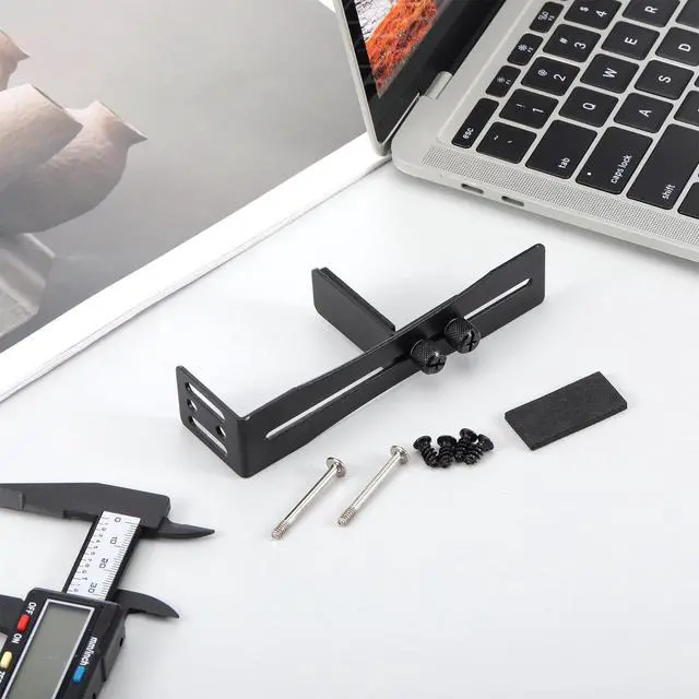 Alt view image 6 of 7 - Gpu Sag Bracket Gpu Support Bracket Graphics Card Stand Holder Double Screws Secure Supported Without Obstructing the Airflow (0.24 to 4.92 Inch)