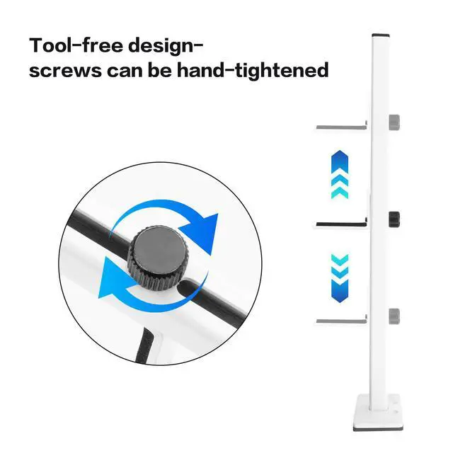 Alt view image 3 of 5 - GPU Support Bracket, GPU Holder Stand, Anti Sag Holder Bracket, Graphics Card Support (0.6-7.5inch) (White)