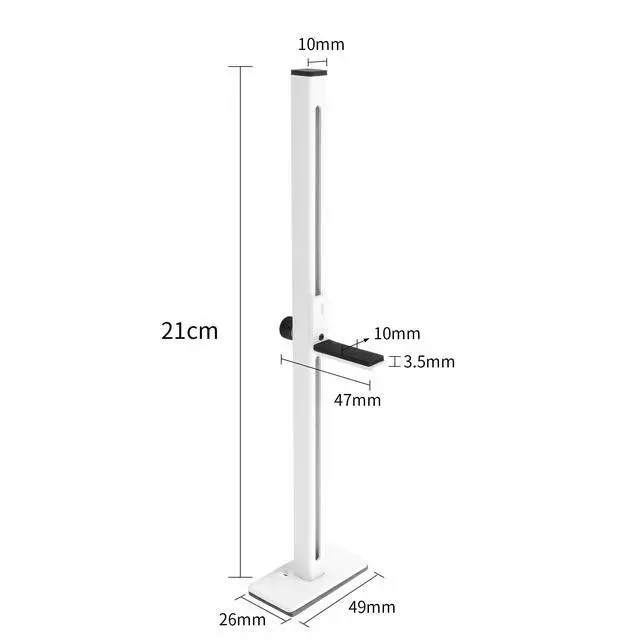 Alt view image 5 of 5 - GPU Support Bracket, GPU Holder Stand, Anti Sag Holder Bracket, Graphics Card Support (0.6-7.5inch) (White)