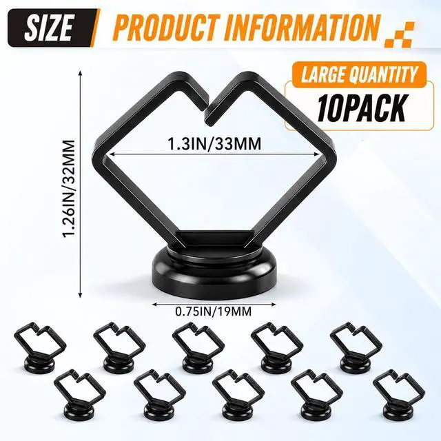Alt view image 2 of 6 - 10 Pack Magnetic Cable Holder 23lbs Heavy Duty Zip Tie Mount Base 3/4" Magnetic Cable Organizer Clip Scratch-free Wire Management for Home Office Desk Server Rack Marine Electrical