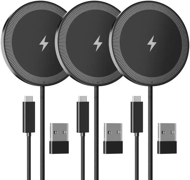 Main image of 15W Wireless Charger for Apple MagSafe Charger, Magnetic Fast Charging Pad