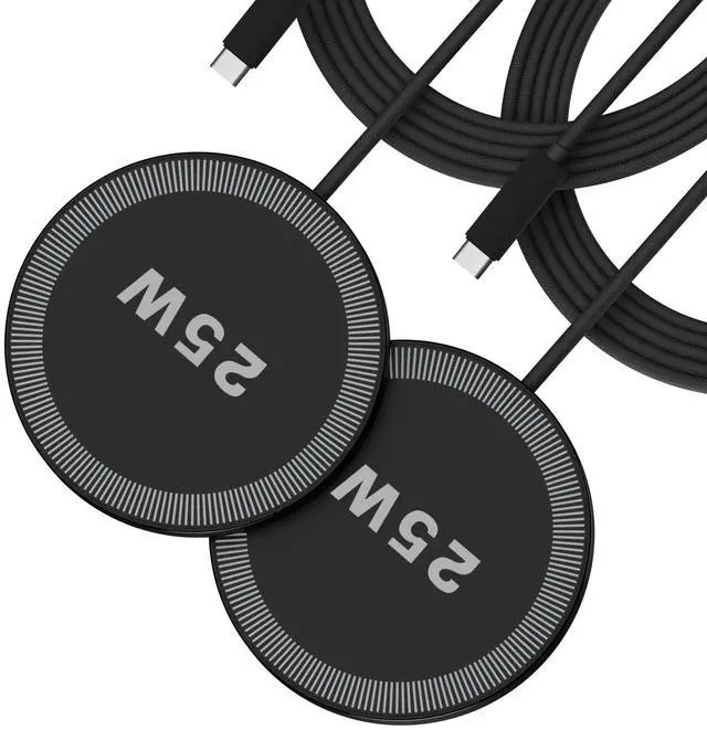 Main image of 25W Magnetic Portable Fast Wireless Charging Pad for Apple iPhone Series