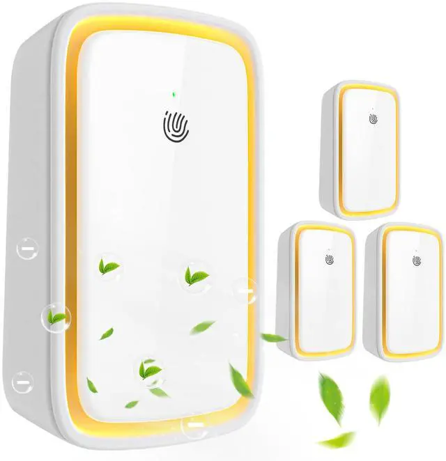 Main image of Air Ionizers for Home, Plug In Negative Ion for Bedroom, Study, Office, Gym, Hotel, Kitchen, Mini Air CleanerPortable (4 Pack)