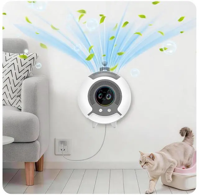 Main image of Small Filterless Air Purifiers for Home, Water Ionic Pet Odor Eliminator Air Cleaner for Odors, Smell & Smoke, USB Powered Quiet Mini Portable Air Purifier for Bathroom/Bedroom/Travel, White