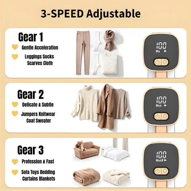 Alt view image 4 of 7 - Electric Fabric Shaver Lint Remover with Light & 3 Extra Blades
