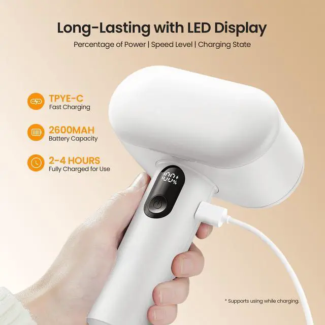 Alt view image 5 of 7 - Fabric Shaver, 2-in-1 Electric Lint Remover & Build-in Lint Brush