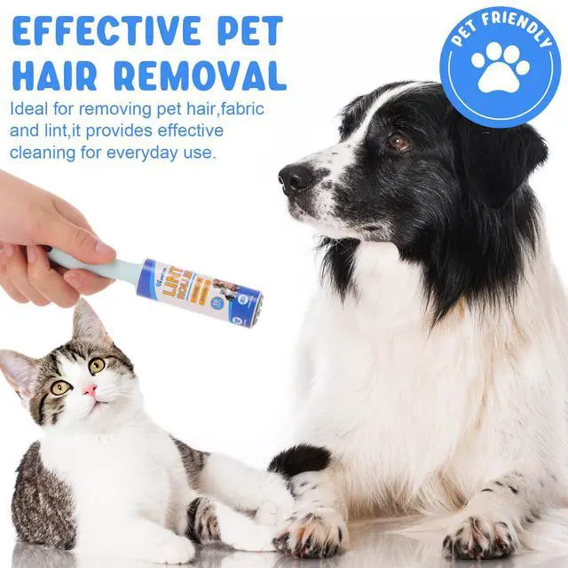 Alt view image 4 of 7 - 48 Pack Mini Lint Roller for Travel, 1440 Sheets 6'' Small Portable Lint Removers for Pet Hair, Clothes and Debris