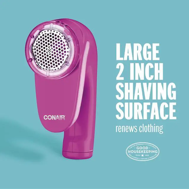 Alt view image 4 of 6 - Fabric Shaver and Lint Remover, Battery Operated Portable Fabric Shaver, Pink