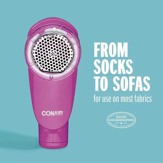 Alt view image 2 of 6 - Fabric Shaver and Lint Remover, Battery Operated Portable Fabric Shaver, Pink