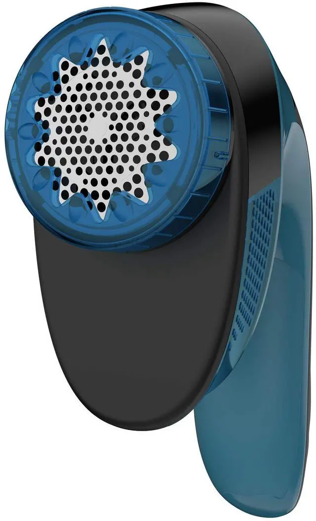 Main image of JA1011 Portable Lint Remover Shaver with Adjustable Shave Height, Fabric Defuzzer, Blue