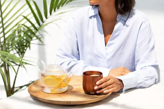 Alt view image 5 of 7 - Temperature Control Smart Cup, 6 oz, App-Controlled Heated Coffee Cup, Espresso Mug with 90 Min Battery Life, Copper