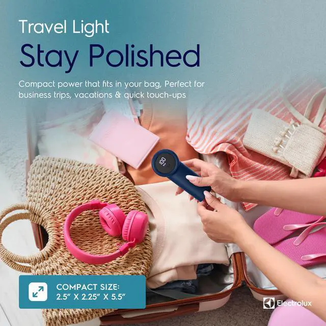 Alt view image 4 of 7 - Rechargeable Fabric Shaver | Compact Travel Lint Remover for Clothes & Furniture | Eliminates Fuzz & Pilling | 3-Speed Electric Lint Shaver with Type-C Fast Charging Port - Blue
