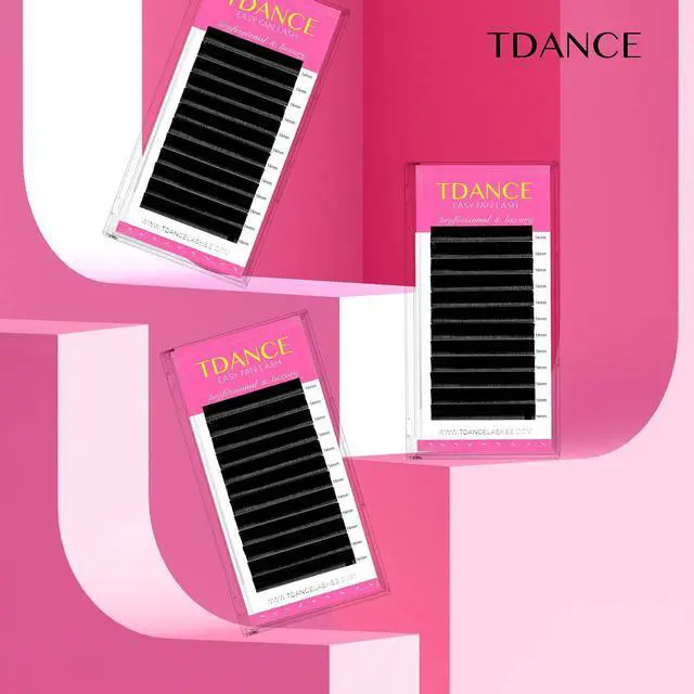 Alt view image 7 of 7 - Easy Fan Lash Extension Rapid Blooming Volume Eyelash Extensions C CC D DD J B L Curl 0.03-0.12mm Thickness Easy Fan Volume Lashes Self Fanning Eyelashes Extension (0.05-D,12 mm)