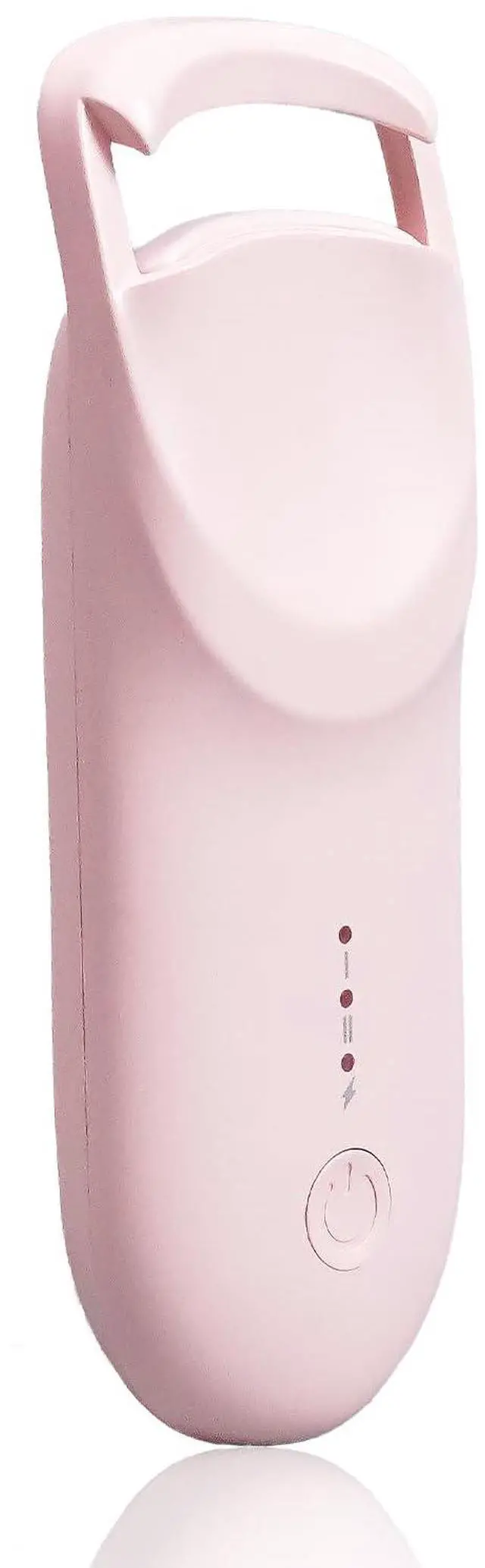 Main image of Upgrade Heated Eyelash Curler, Electric Eyelash Curler with 5s Fast Heating, Type-C Rechargeable, Portable Lash Curler, Long-Lasting Lash Lift, Natural Style, Heat-Sensitive Pad (Pink)