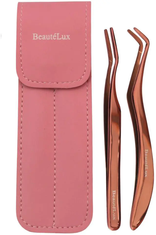 Main image of Eyelash Applicator Set, Lash Application Tool, Rose Gold