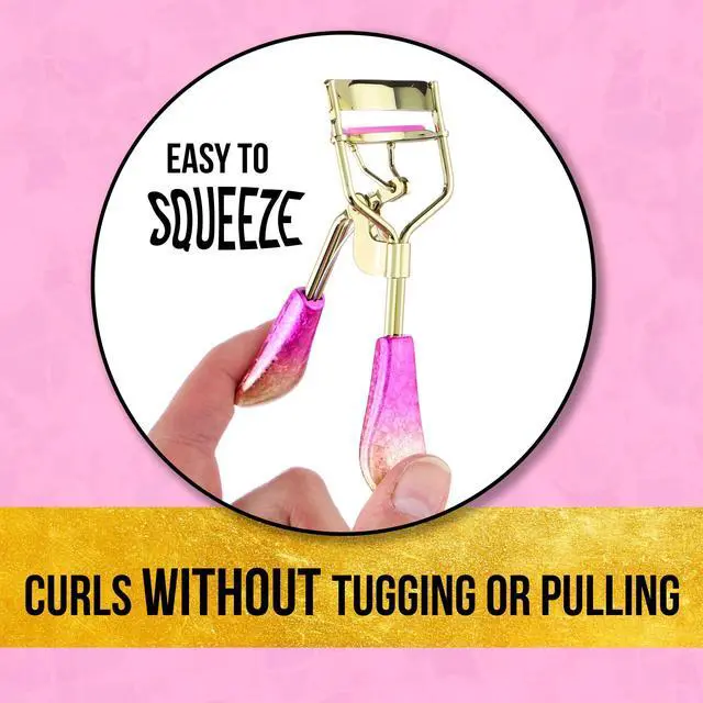 Alt view image 3 of 7 - Ombre Metallic Pink Gold Eyelash Curler - Precision Lash Curler