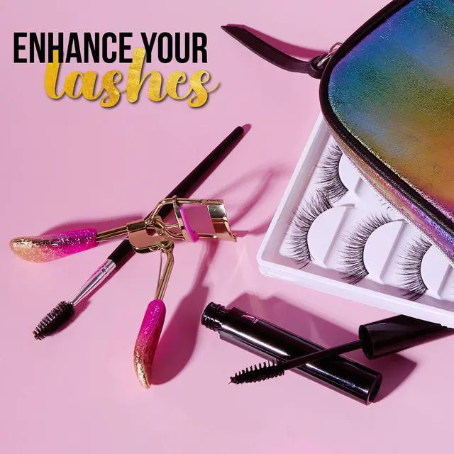 Alt view image 6 of 7 - Ombre Metallic Pink Gold Eyelash Curler - Precision Lash Curler