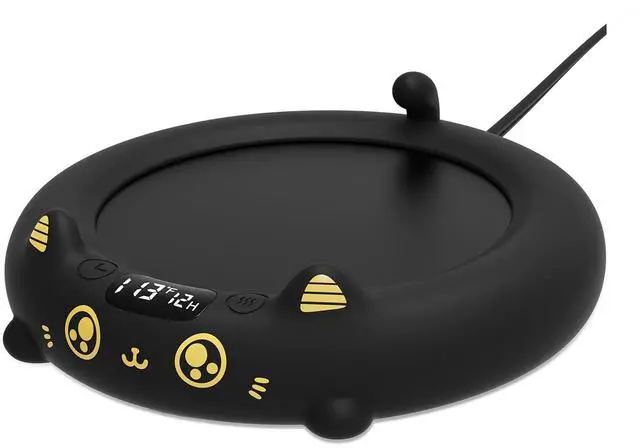 Main image of Coffee Mug Warmer, Cup Warmer for Desk with Temperature Display, 2-12Hrs Auto Shut Off & 4 Temp Settings, Smart Electric Mug Heater for Beverages, Candle, Milk & Tea, Ideal Gifts