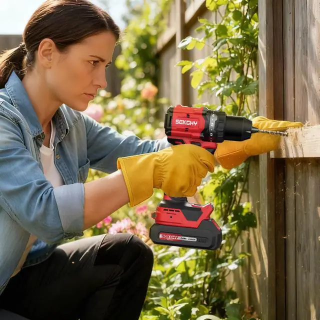 Alt view image 4 of 7 - Brushless Power Drill Cordlesswith battery and charger 70 N.m