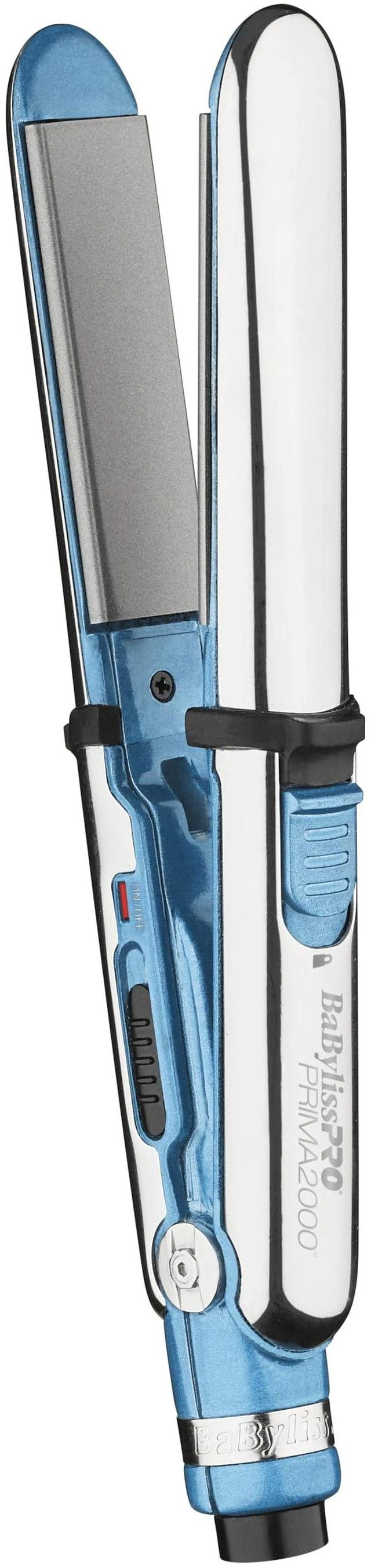 Main image of Flat Iron Hair Straightener, 3/4 Inch Nano Titanium Prima 2000 Mini Travel, Hair Styling Tools & Appliances, BNT2000UC